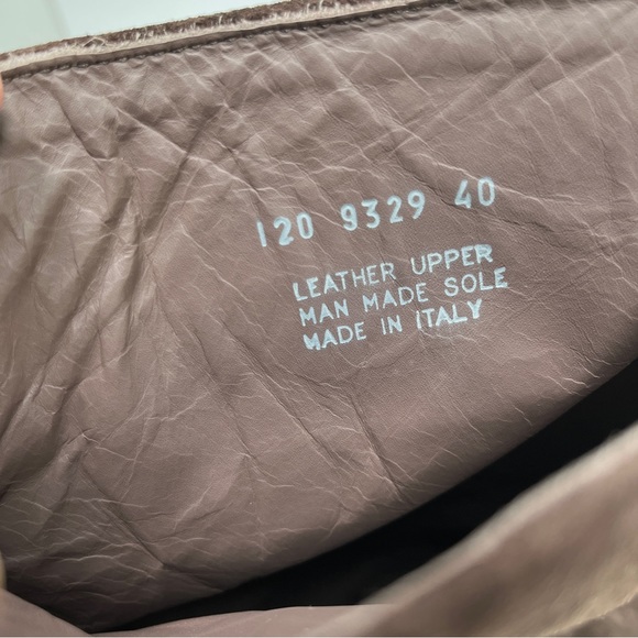 BOEMOS Womans Boots Hand Crafted Brown Leather Suede Tall Boots 120932940 - Picture 6 of 13